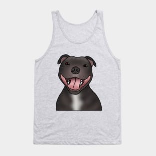 Staffordshire Bull Terrier Dog Portrait (Staffie) Tank Top